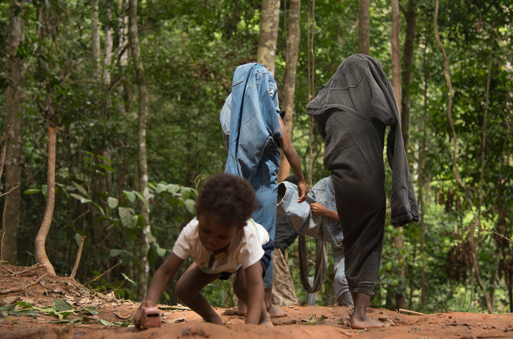 The Negrito, Mani people of Thailand