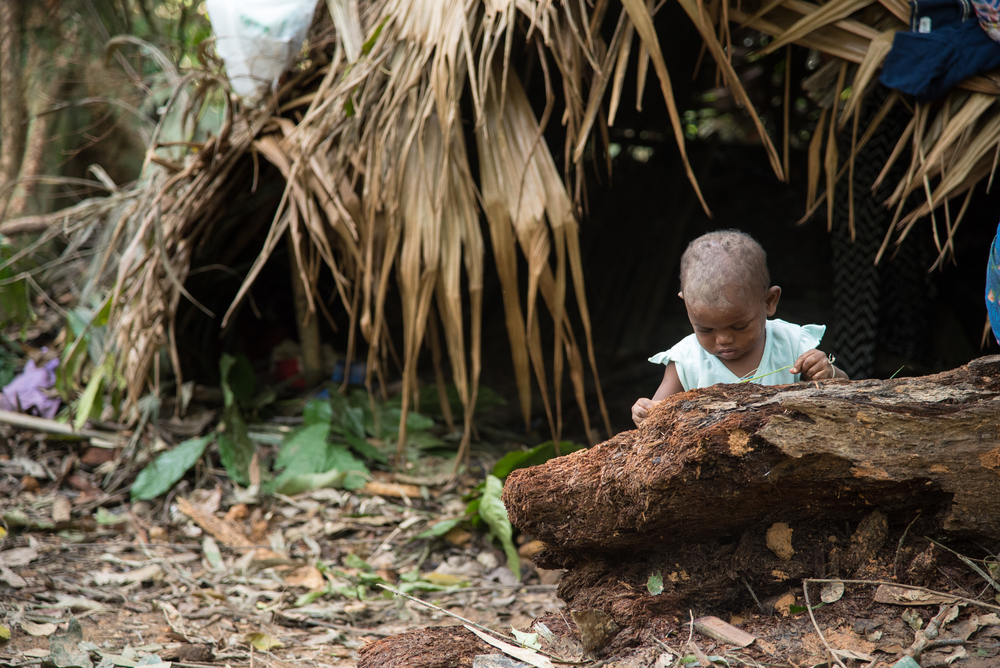 The Negrito, Mani people of Thailand