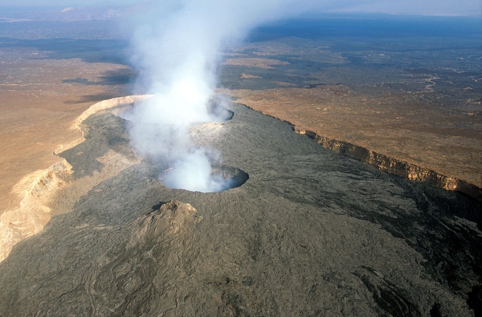 Erta Ale is an active shield volcano located in the Afar Region of northeastern Ethiopia