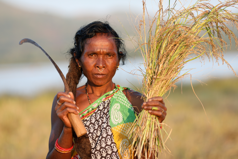 Unidentified Paraja tribal woman