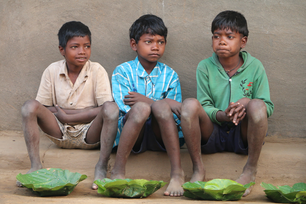 Birhor tribe children