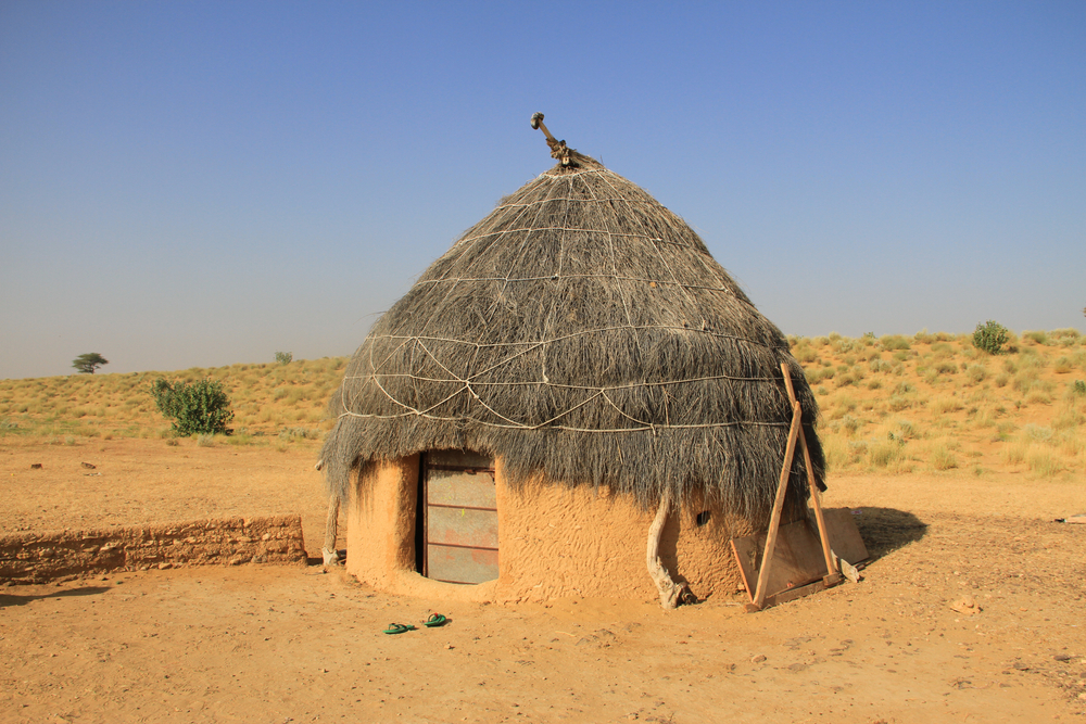Mud Hut India