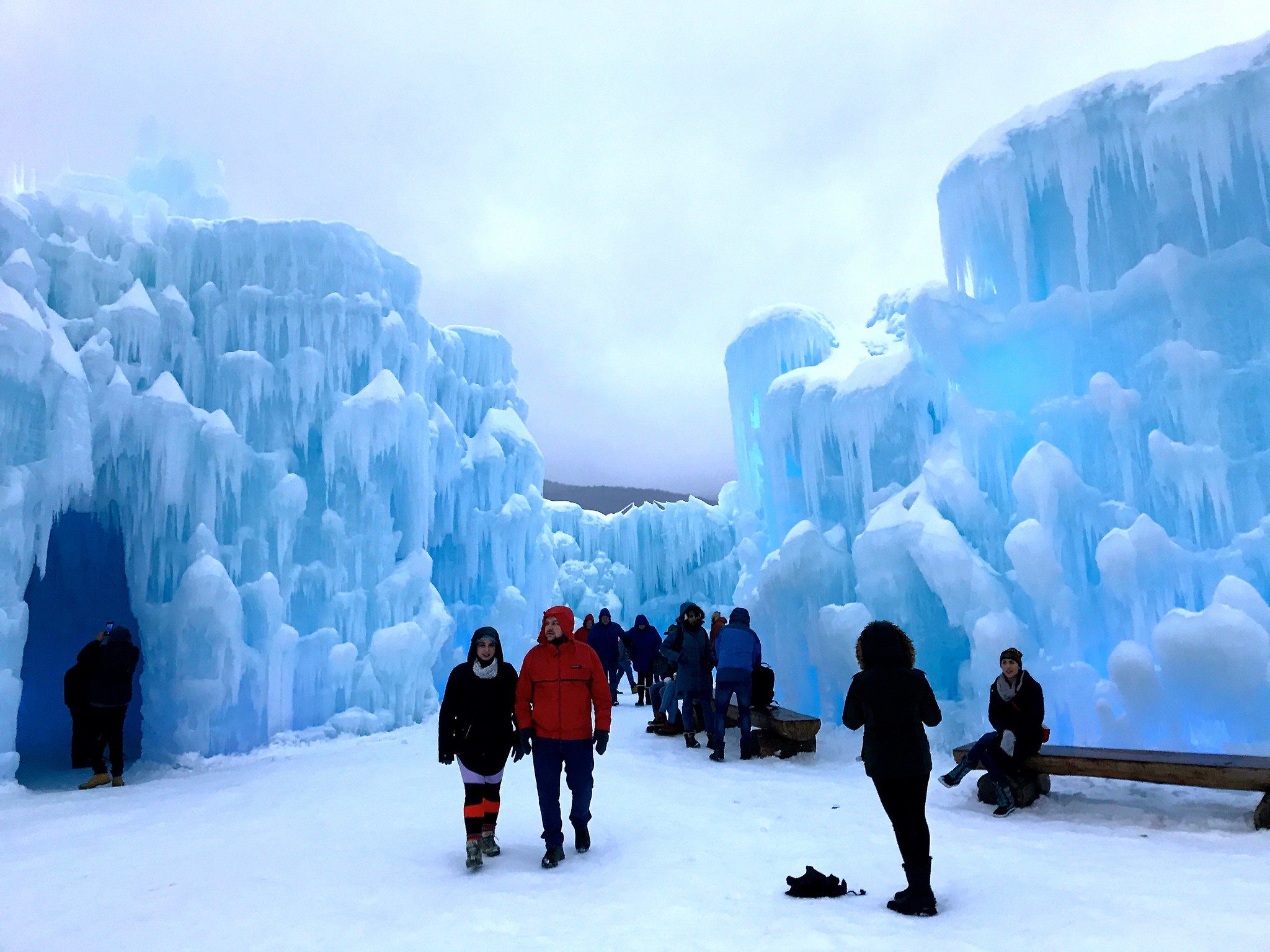 New Hampshire: Lincoln Ice Castles