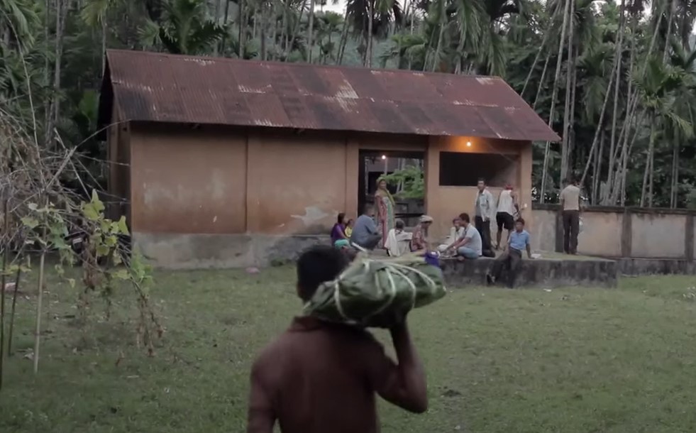 Toto people. Toto people in temple 