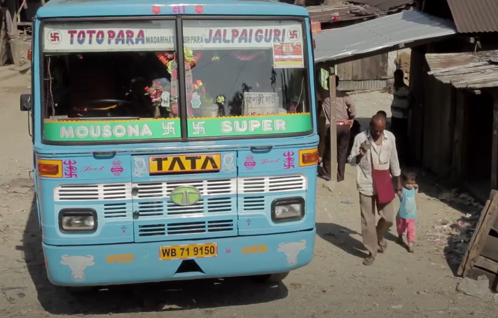 Toto people. Toto man and a child