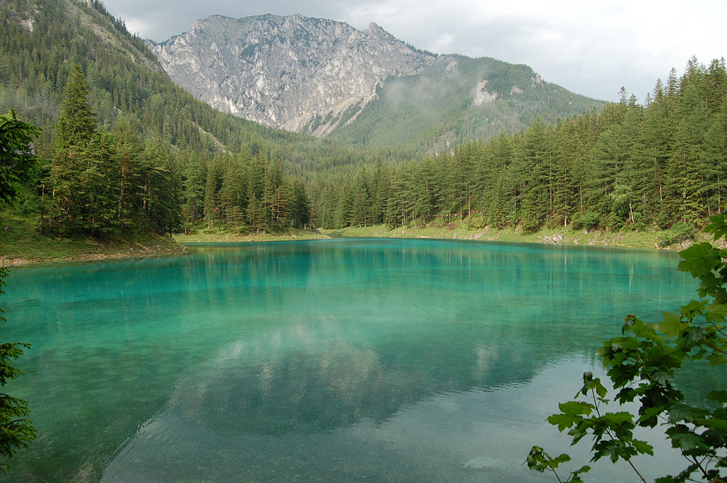 Landscape Photo of Grüner See (Green Lake) is a lake in Styria, Austria