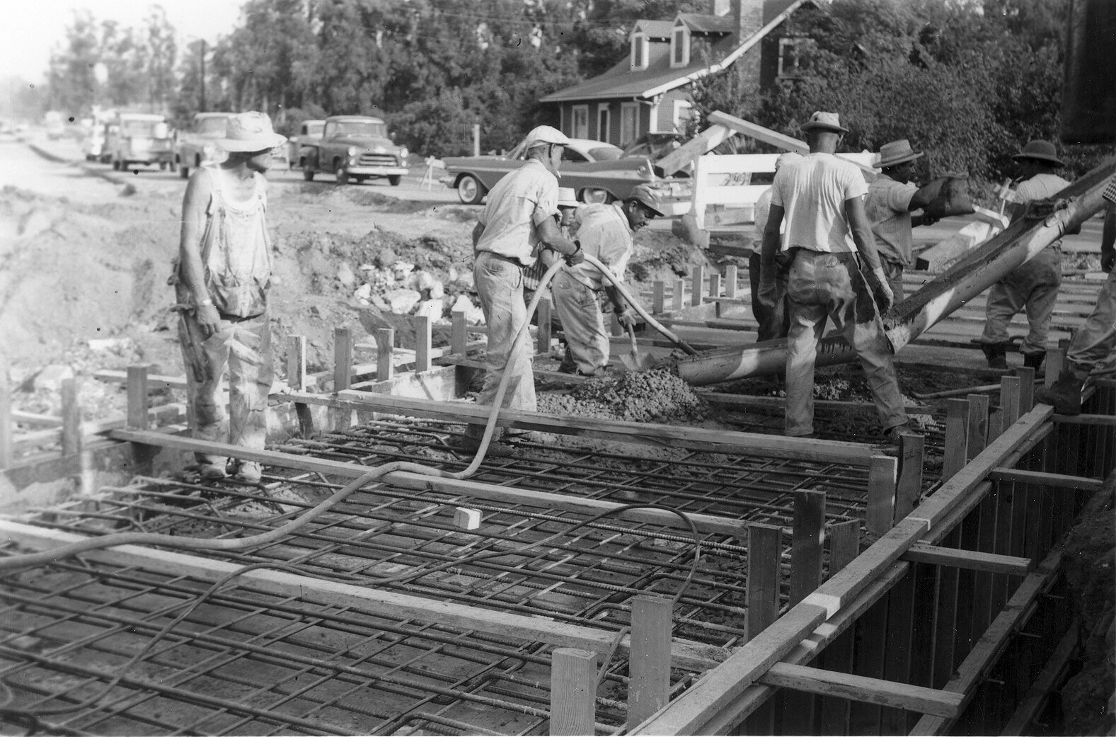 Bridge construction - 1959