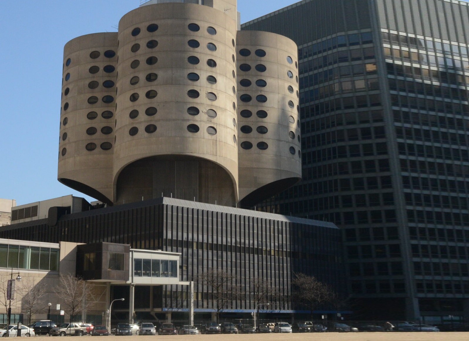 Prentice Women's Hospital, Chicago, Illinois. Architect: Bertrand Goldberg.