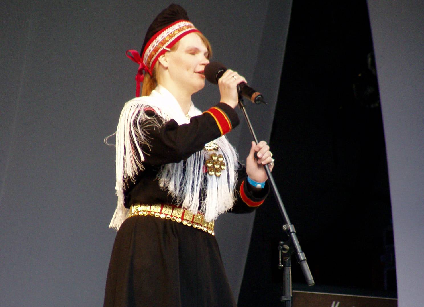 Sara Marielle Gaup at Riddu Riđđu
