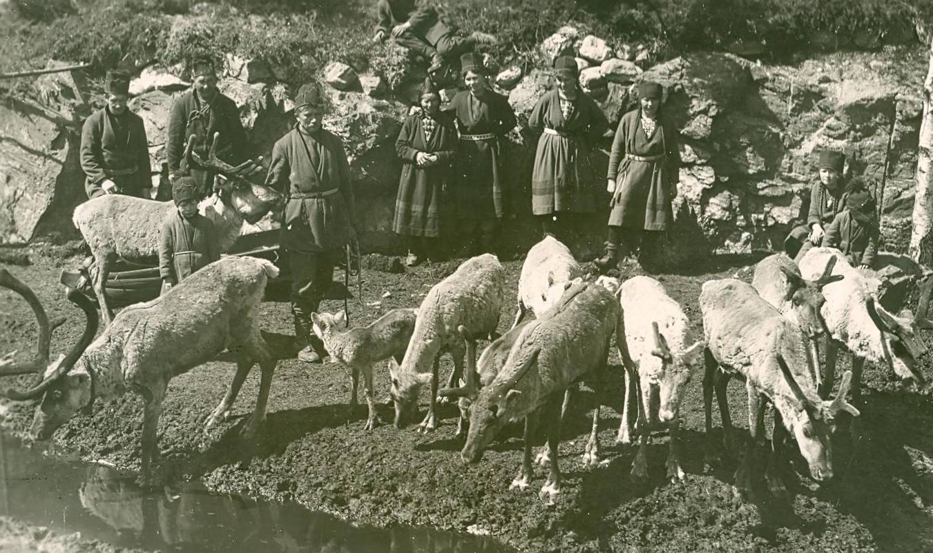 Sami Village In Kanadaskogen