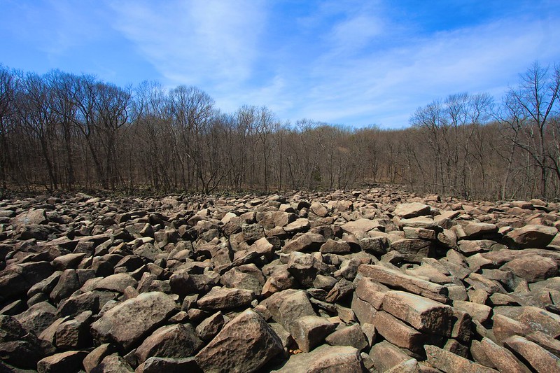 image of Ringing Rocks Park in Bucks County