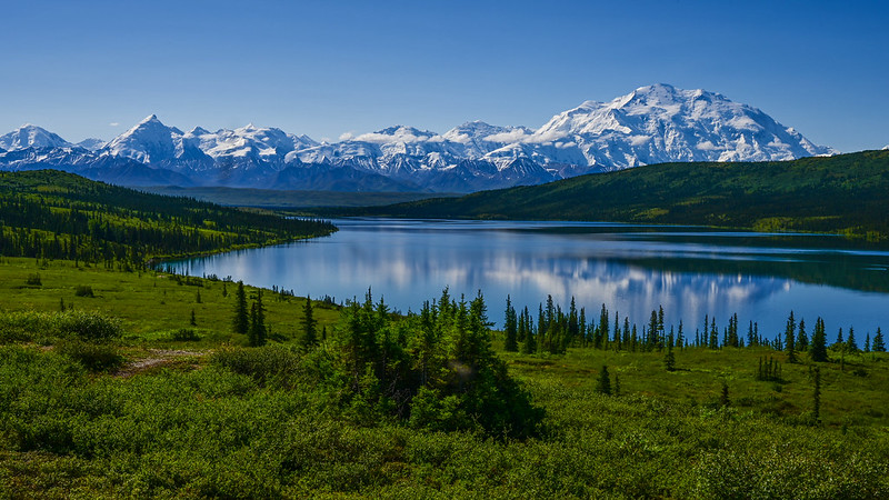 image from Wonder Lake, Denali National Park