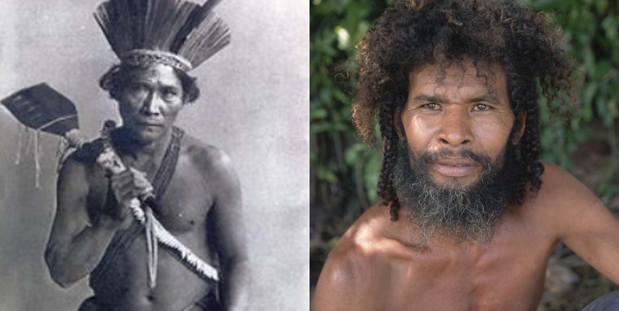 Kalinago People Split Image