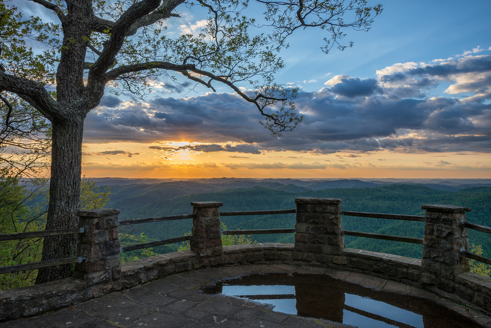 image of scenic view at Kingdom Come State Park