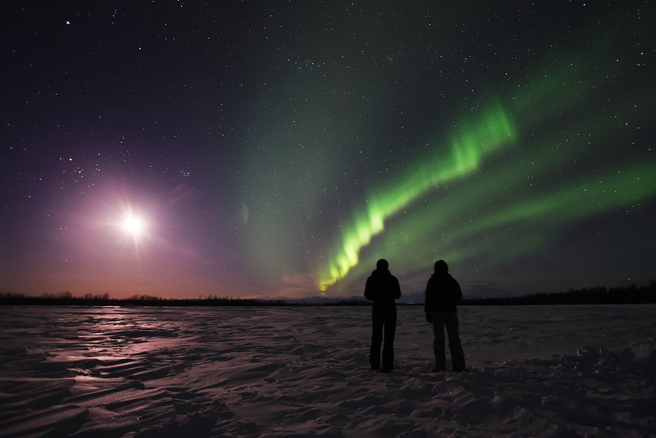 Northern lights in Talkeetna, Alaska