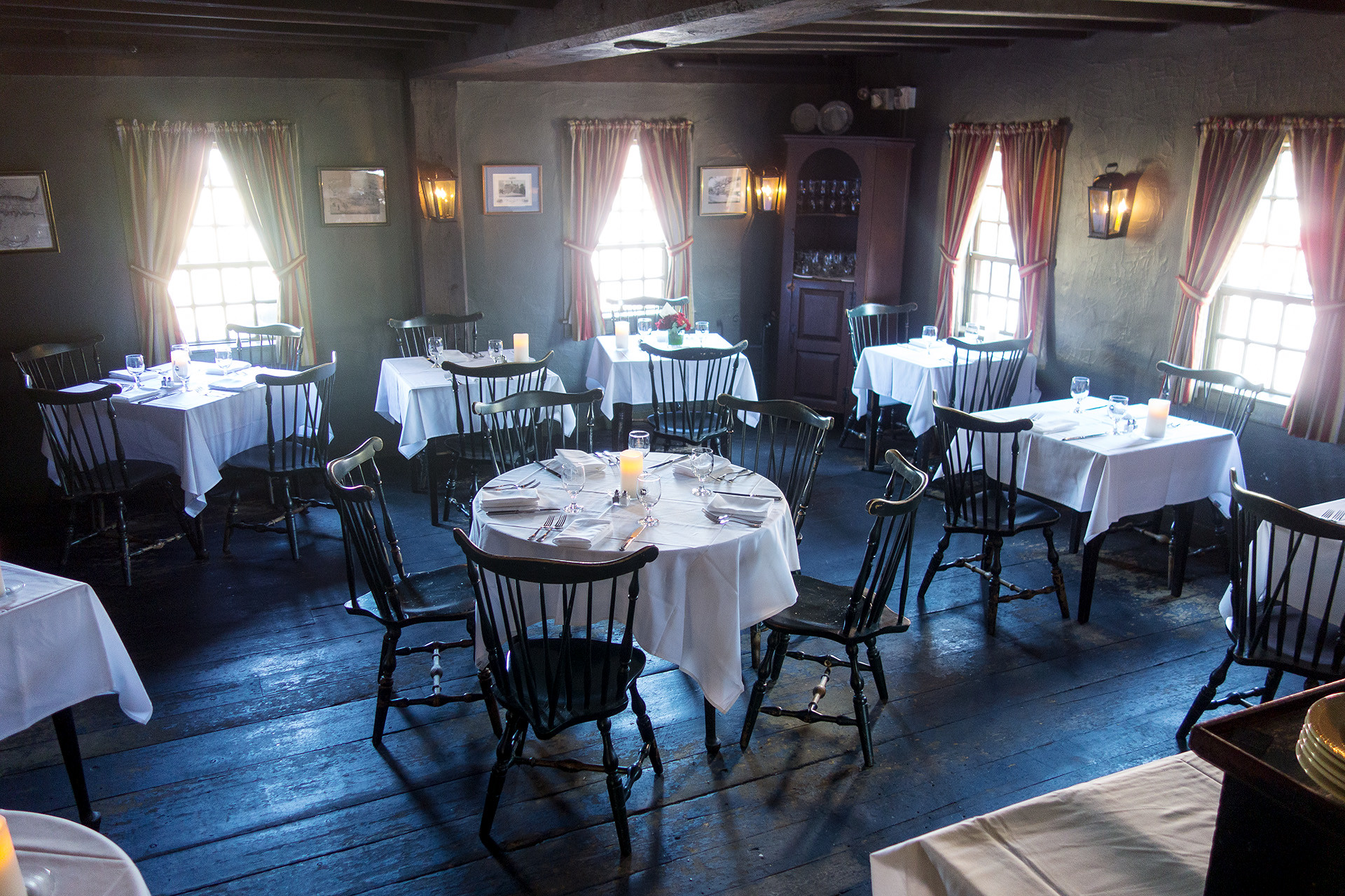 The main dining room at the White Horse Tavern - 2014