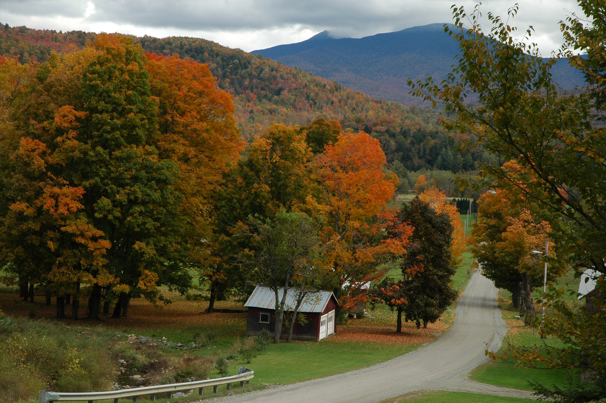 Leaf-peeping in Vermont - 2008