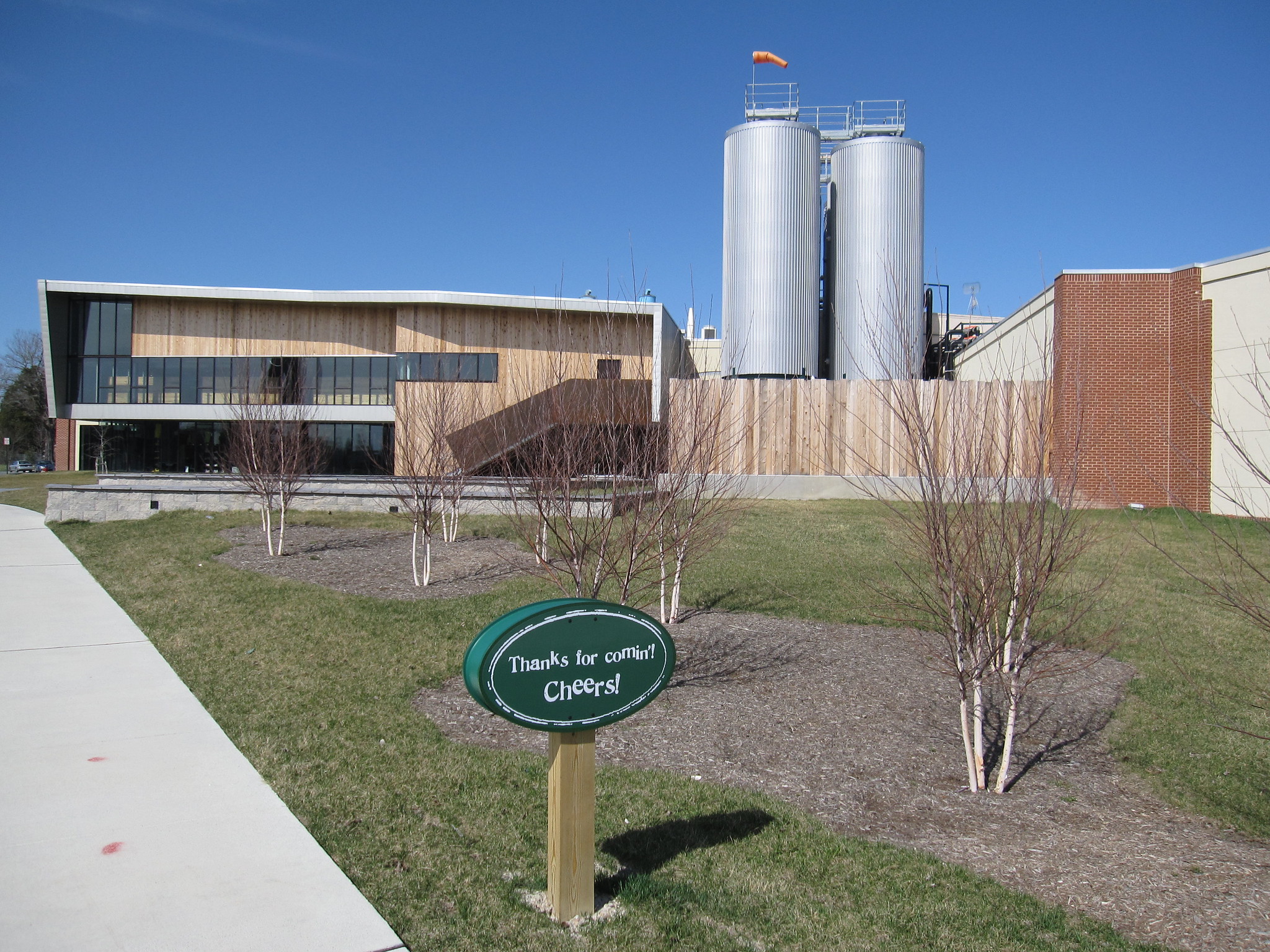 Dogfish Head Brewery plant in Milton, Delaware. - 2010