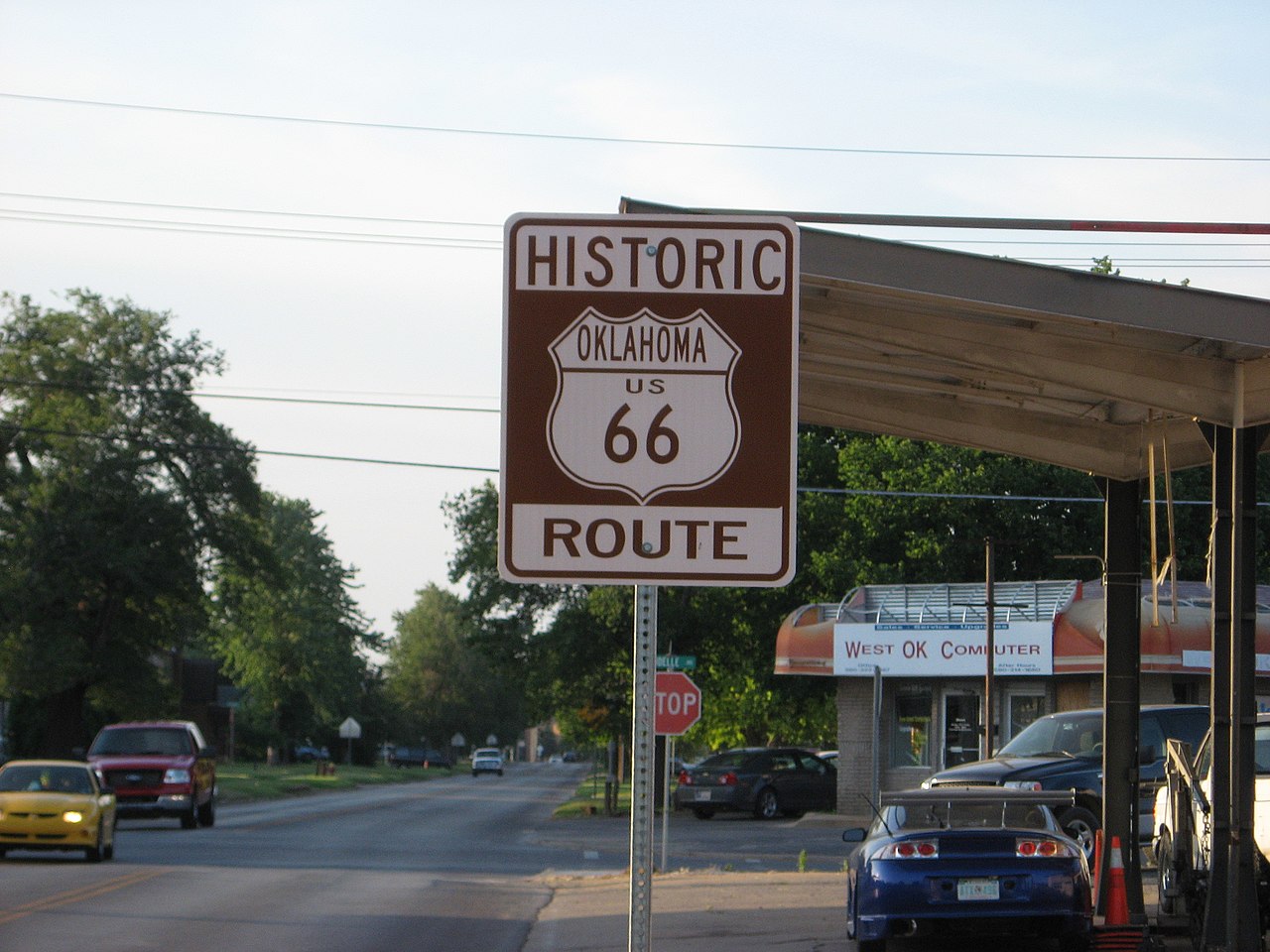 Route 66, Clinton Oklahoma
