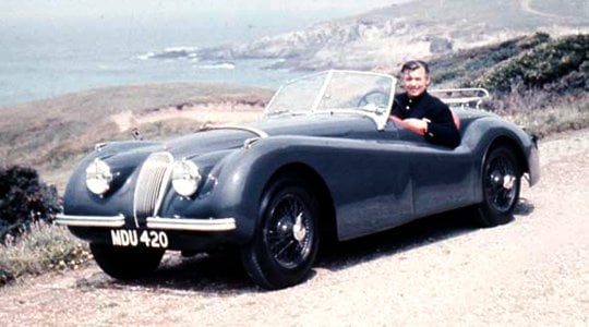 Clark Gable's Jaguar XK120