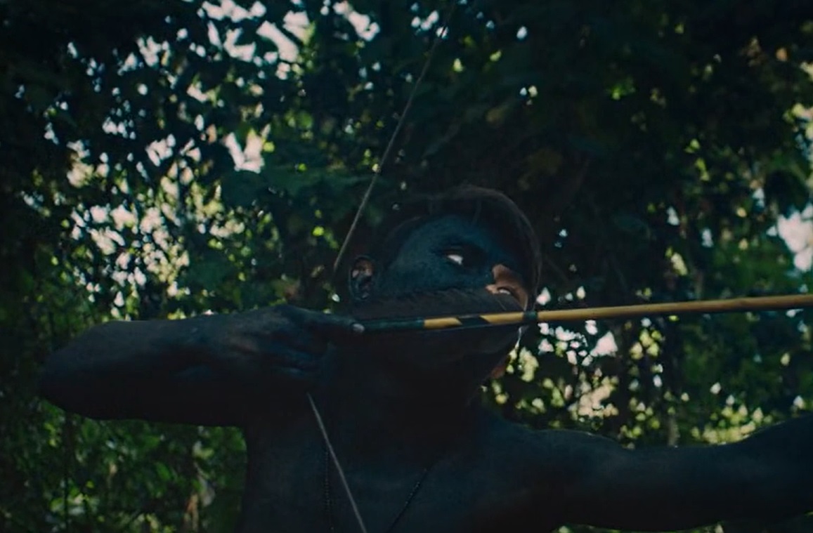 Profile Picture of Yanomami man hunting