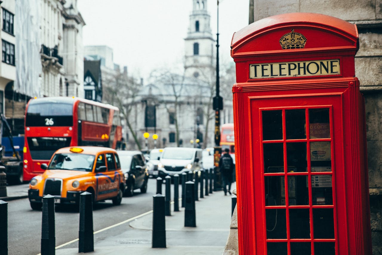 Red Telephone Booth - England