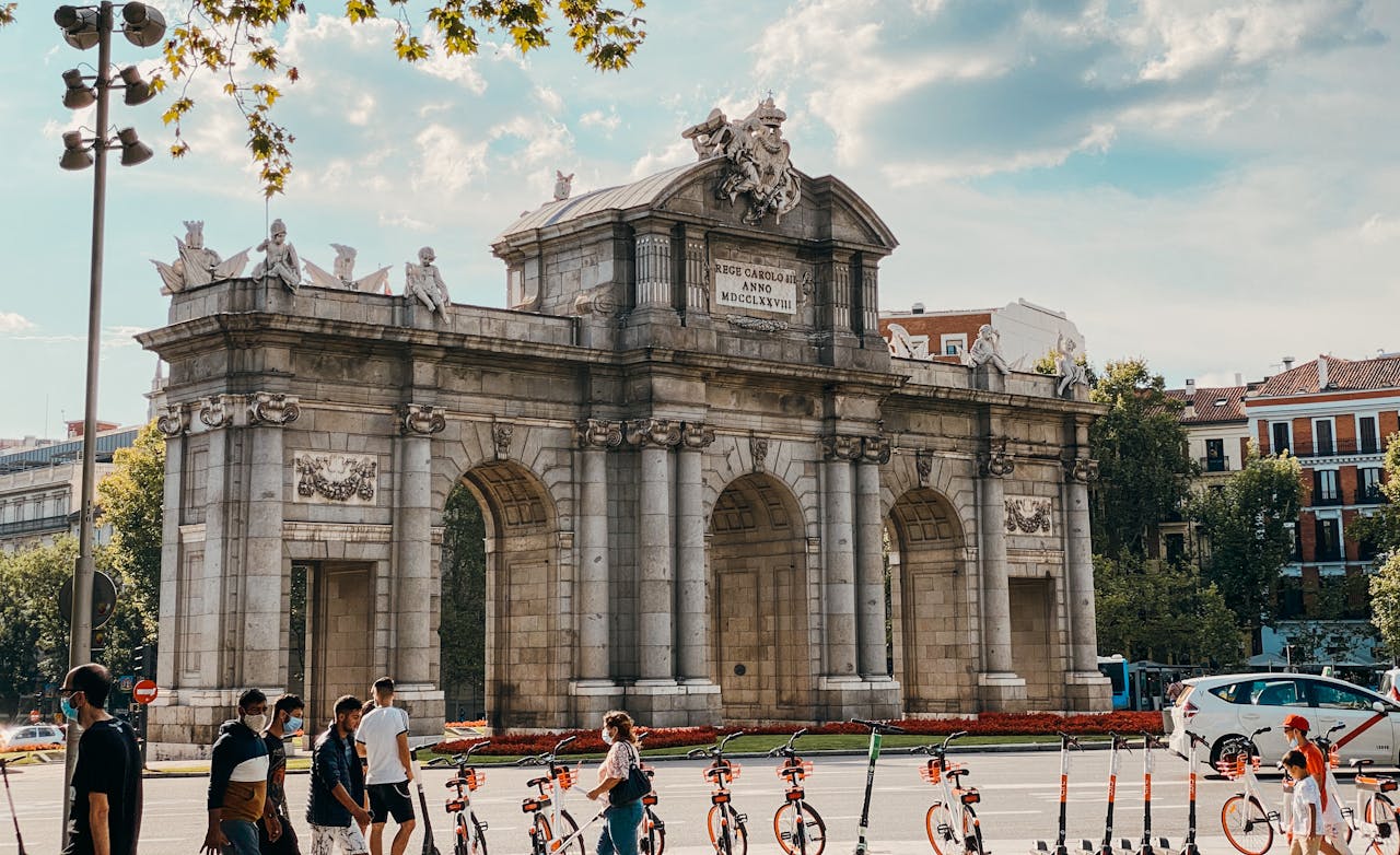 Puerta de Alcala in Madrid