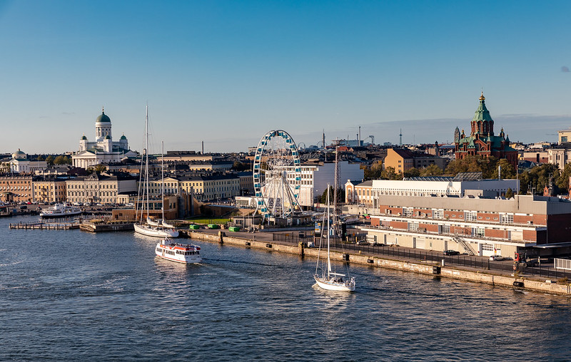 image of Helsinki, Finland aerial view