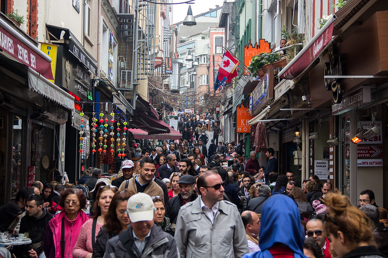 image of Busy Turkish Street