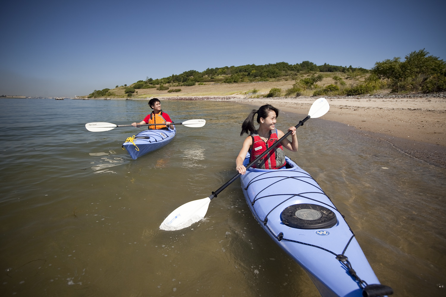 boston harbor islands kayaking