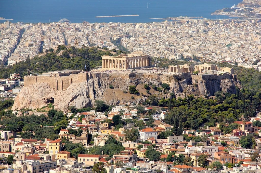 image of Athens, Greece aerial view