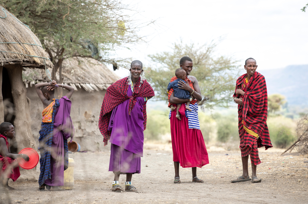 maasai family