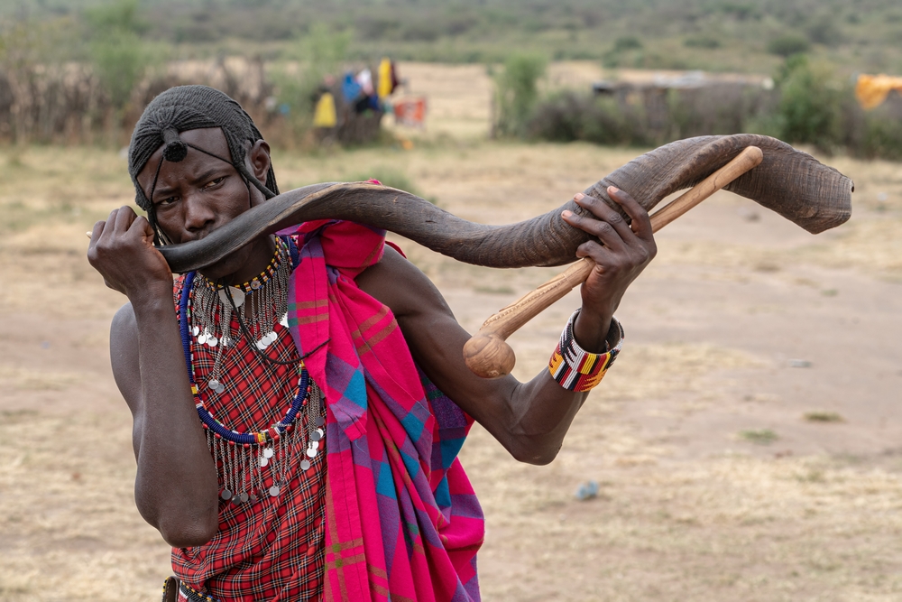 Member of the Maasai tribe