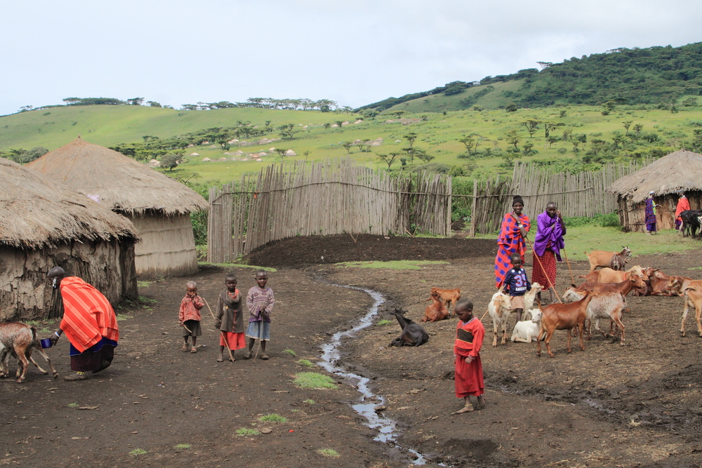 Masaai village