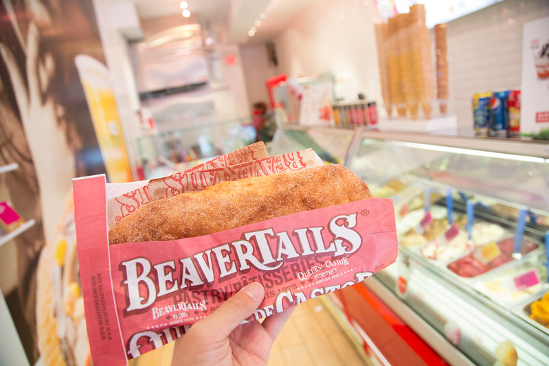 Close Up Photo of Person holding a BeaverTails Treat