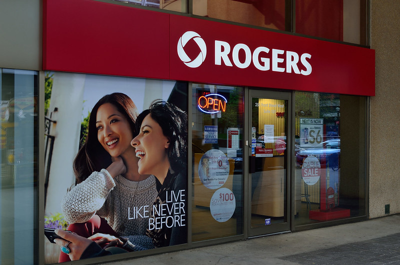 Photo of a Rogers Store Exterior