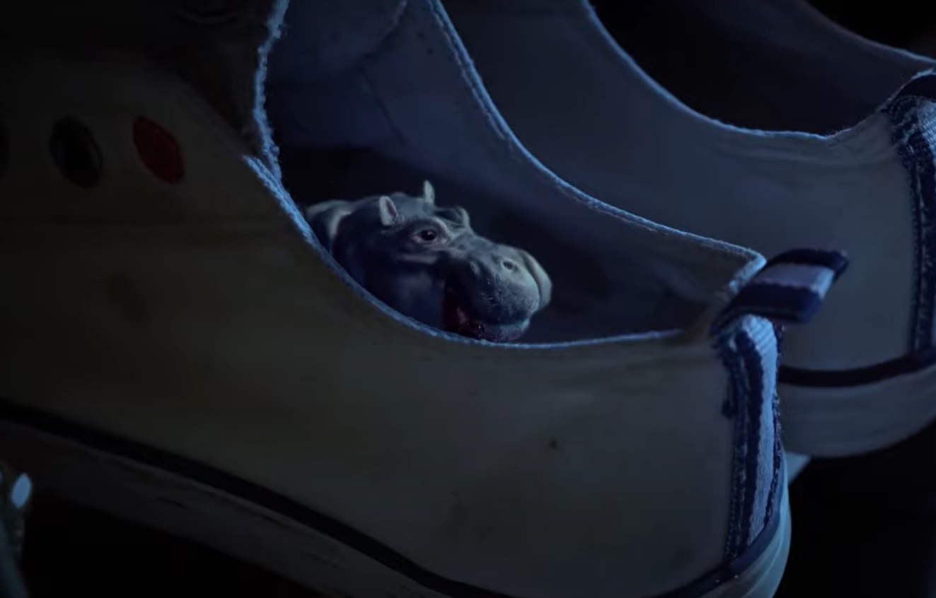 Screenshot from the House hippo (2019) a public service announcement (PSA)