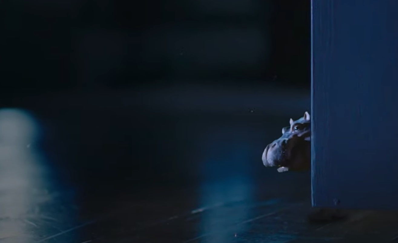 Screenshot from the House hippo (2019) a public service announcement (PSA)