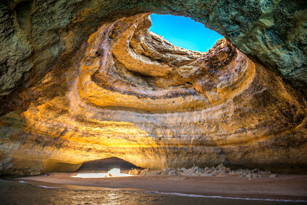Caves in Algarve, Portugal