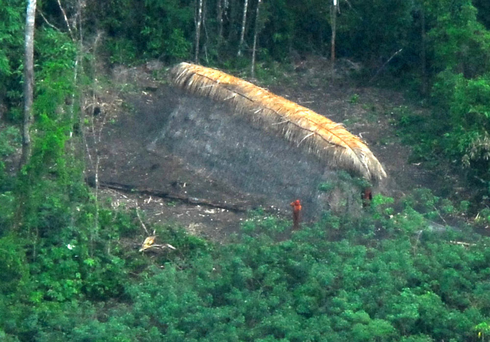 uncontacted tribe in  amazon