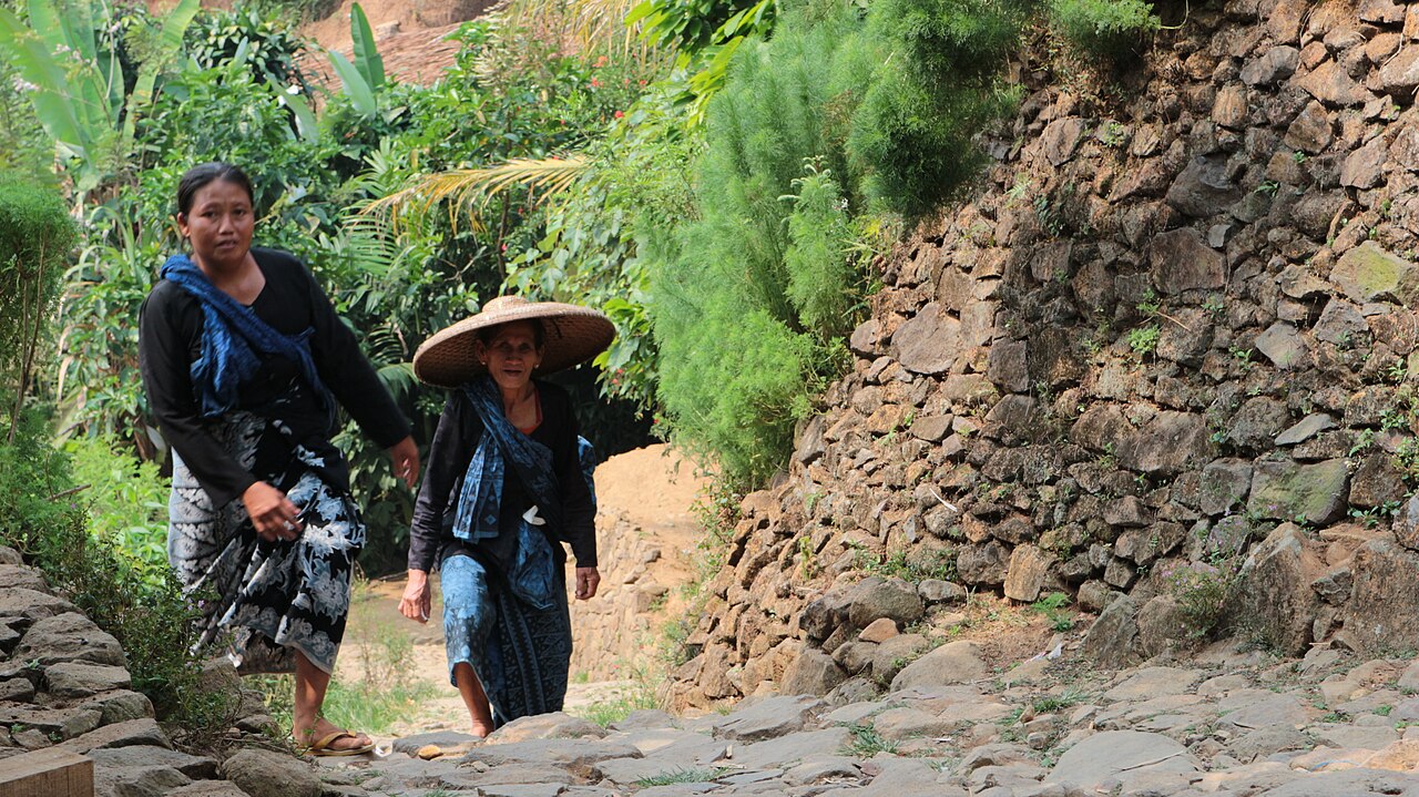 Two Baduy Luar Women, Indonesia