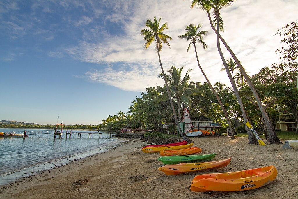 Landscape Photo Shangri-La Fijian Resort, Fiji.