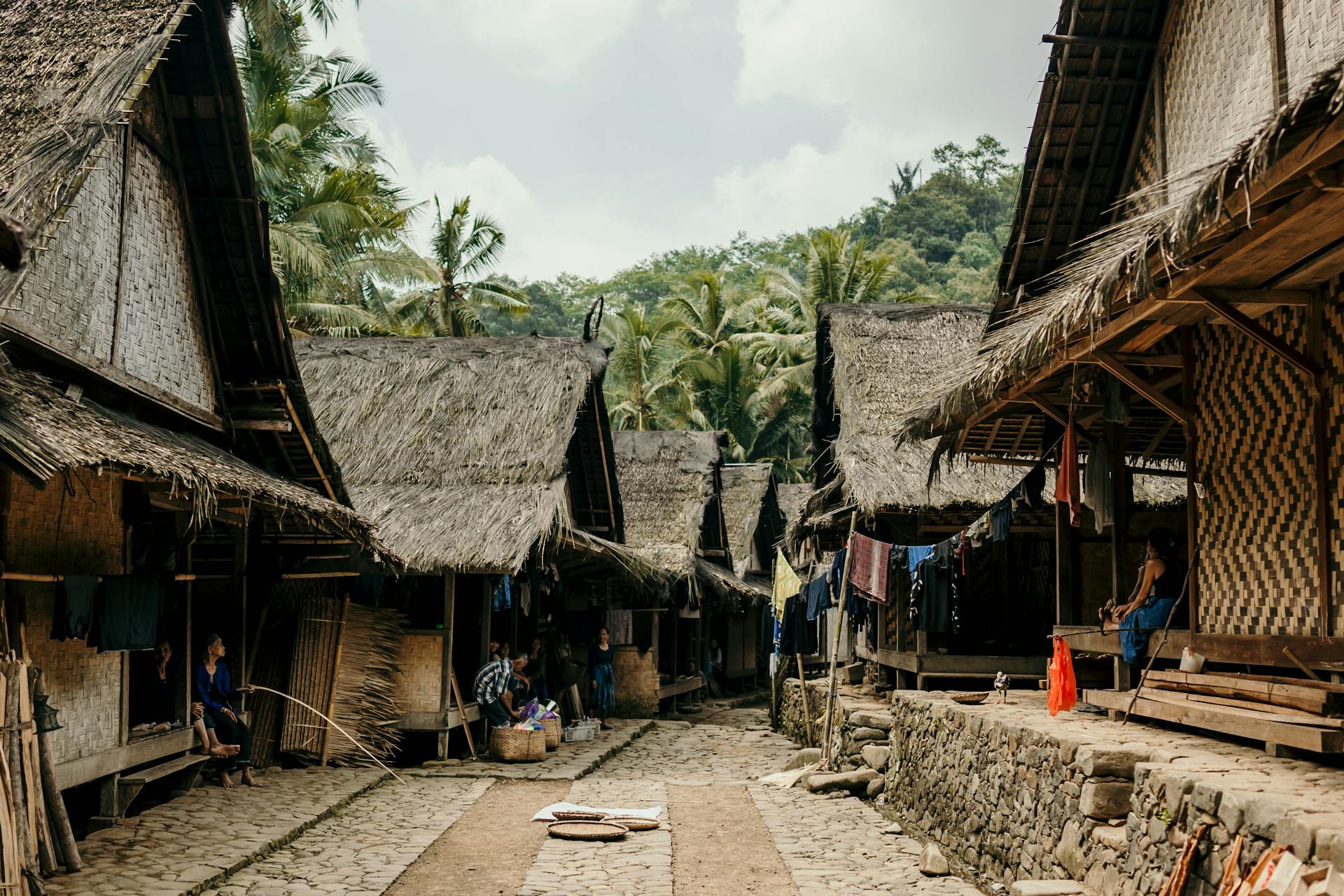 Baduy people village