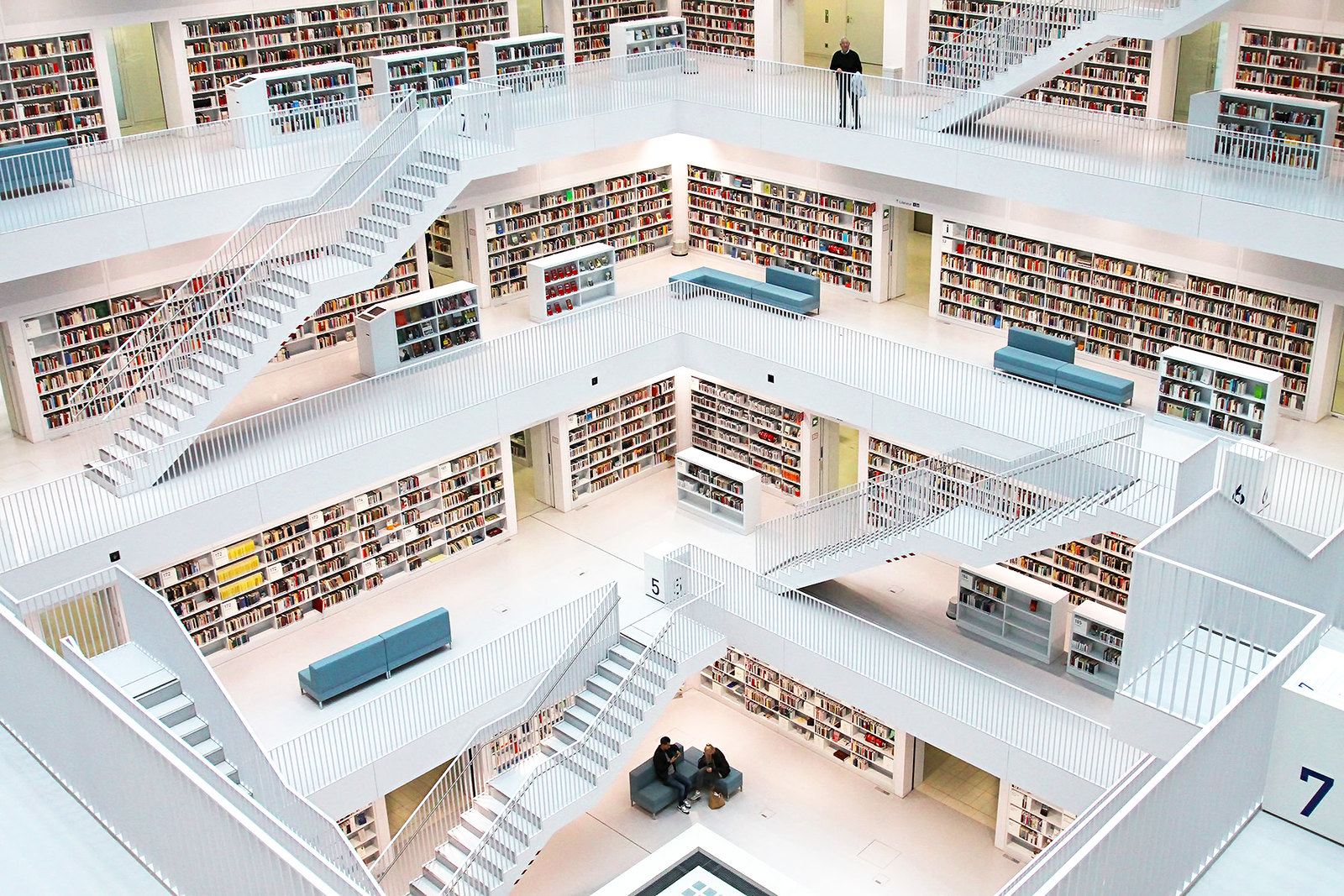 Stuttgart Public Library, Germany - 2014