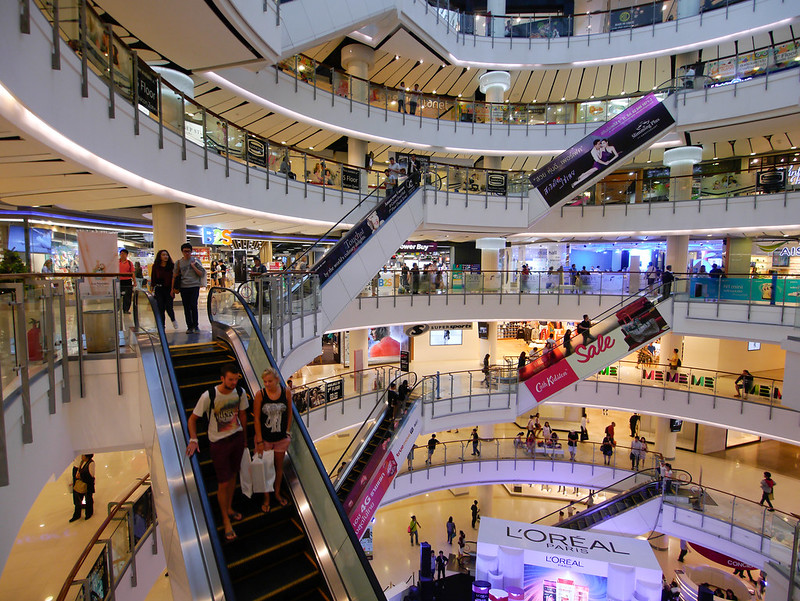 Central World Mall interior