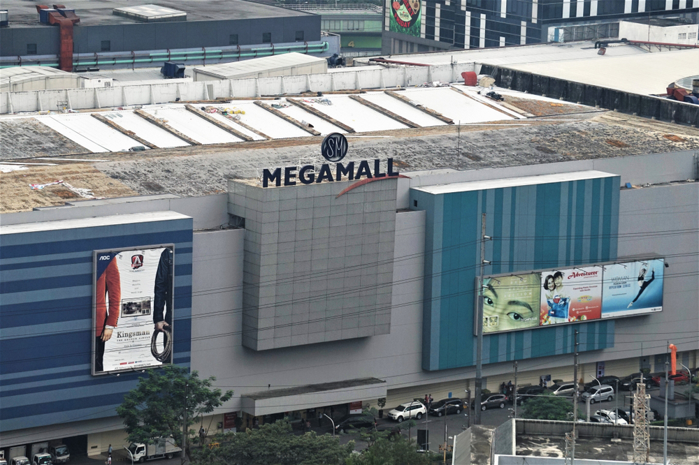 The SM Megamall shopping complex