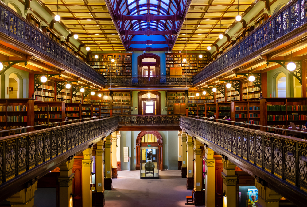 The Mortlock Wing of the State Library of South Australia (first opened in 1884) - 2018