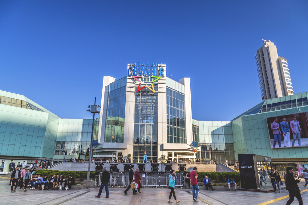 Exterior view of Cevahir Shopping