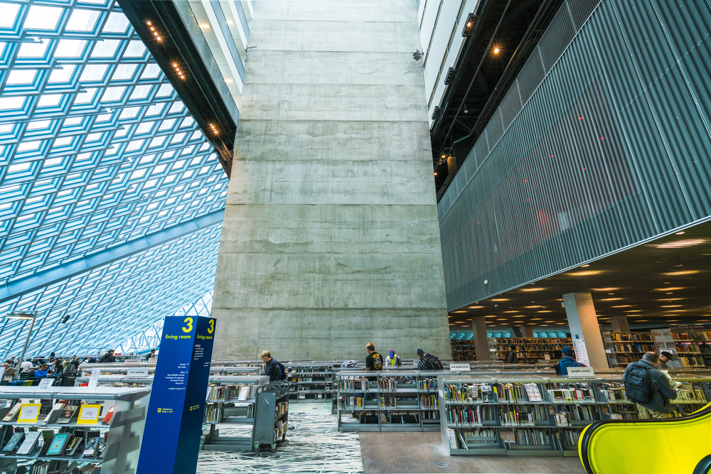 Seattle library,Seattle,Washington - 2016