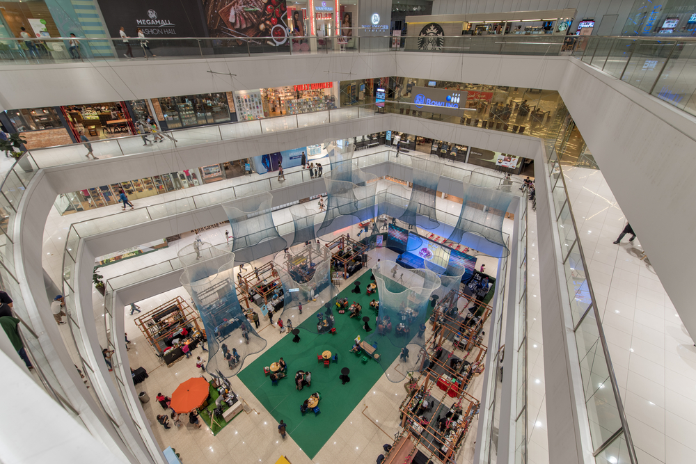 event hall at SM Megamall